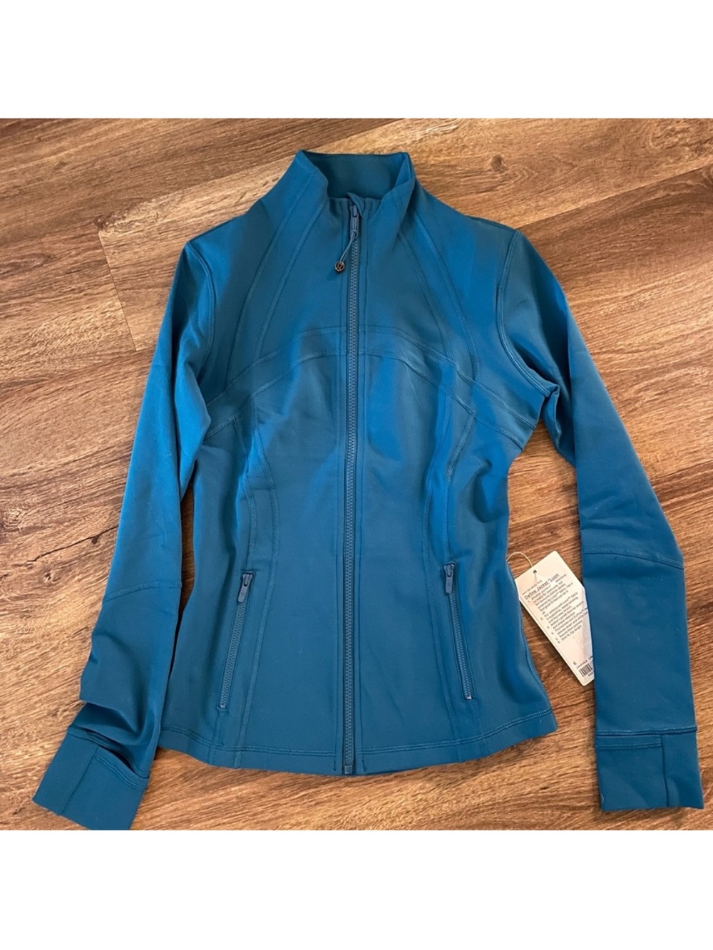 NWT Lululemon Define Jacket - Capri Blue - Size 6